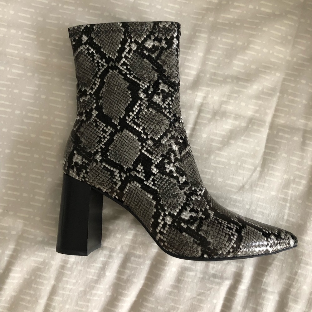 Jeffery Campbell Coma 3 Block Heel Bootie